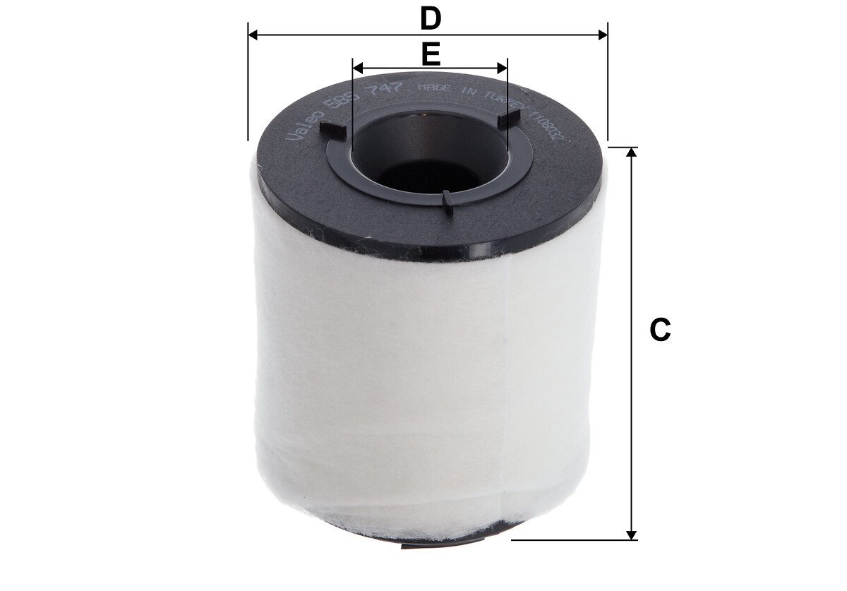 Filtro aria - 585747 VALEO